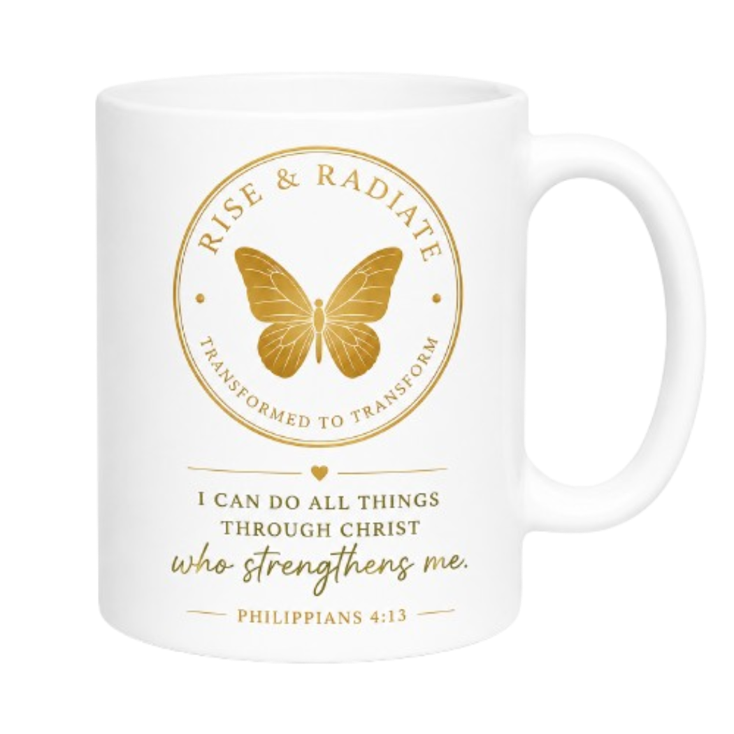 Rise & Radiate Golden Mug